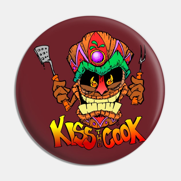 kiss the cook Pin by oria