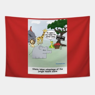 Enormously Funny Cartoons Snakeoil Tapestry