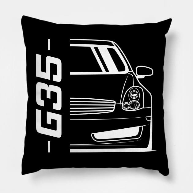 JDM G35 Racing Legend Pillow by GoldenTuners