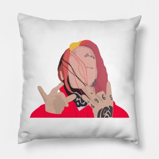 6ix9ine sixnine design Pillow