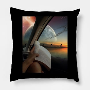 Interplanetary travel Pillow