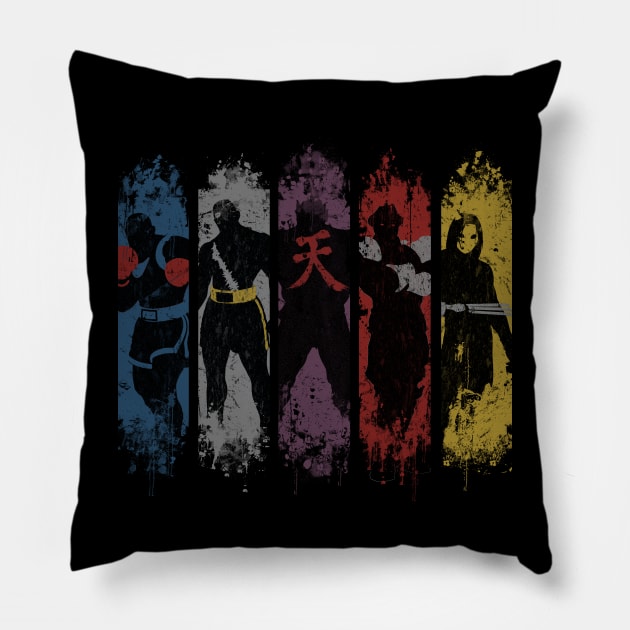 SHADOW FOES Pillow by Skullpy