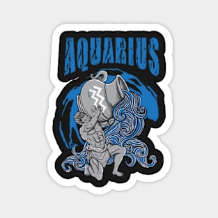 Aquarius God Magnet