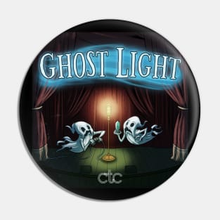 Ghost Light Logo Pin