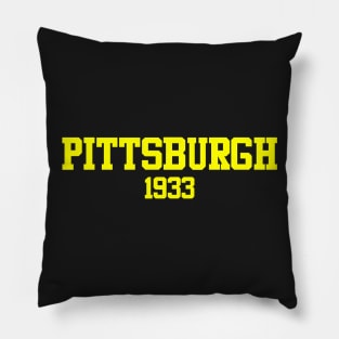 Pittsburgh 1933 Pillow