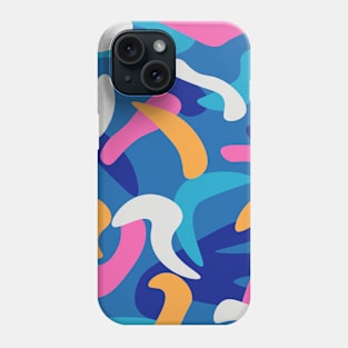 Abstract colorful and energetic pattern Phone Case