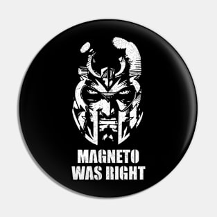 Magneto was Right Pin