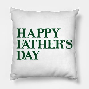 Happy Father's Day Vintage Pillow