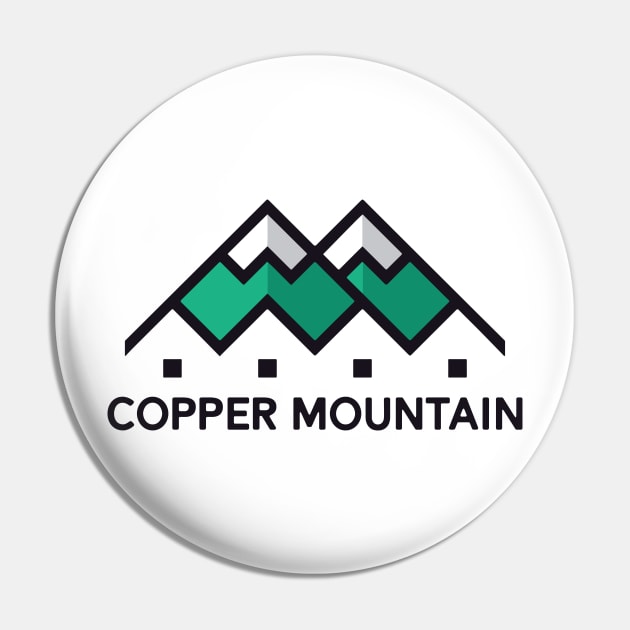 Copper Mountain Colorado Ski Badge Sticker snow Pin by gurvindersohi3