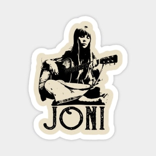 Funny Love Joni Music Gift for Fans Magnet