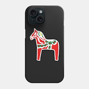 Norse dala horse Phone Case