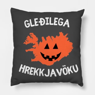 Happy Halloween (Icelandic) Pillow