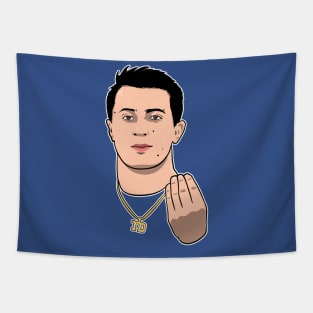 Tommy gesture Tapestry