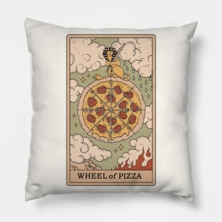 Wheel of Pizza Pillow