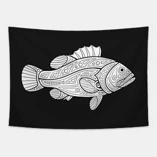 Native Inspired Rock Cod Tapestry