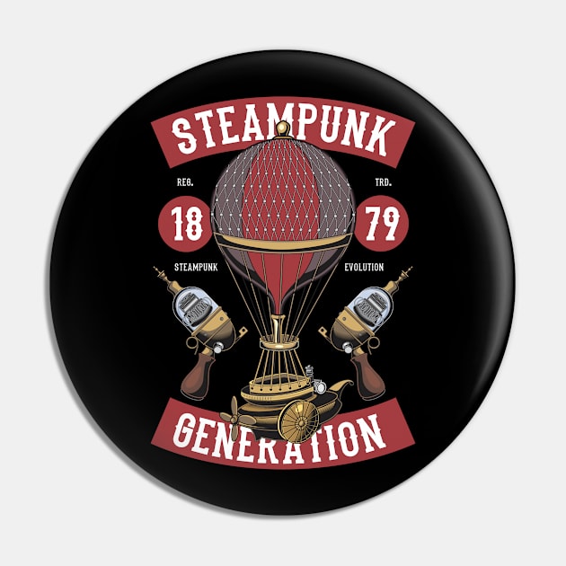 Steampunk Generation Pin by Rebus28