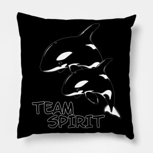 Orca Team Spirit Pillow