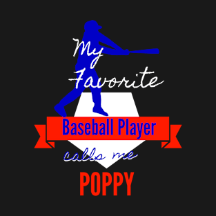 Little League Baseball Gift for Grandfather T-Shirt