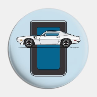 White T/A Pin