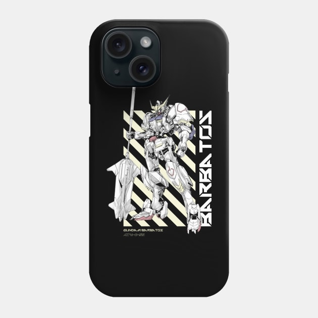 Gundam Barbatos Phone Case by Shapwac12