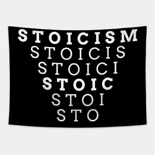 Stoicism eye test Tapestry