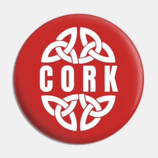 Cork in Celtic Knot, Ireland Pin