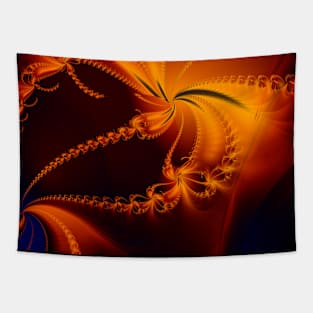 Newton Flames Tapestry