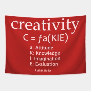 A formula that defines 'creativity' Tapestry