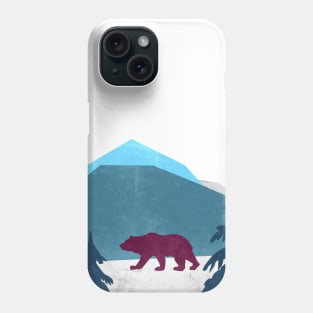 Bear in the Woods Phone Case