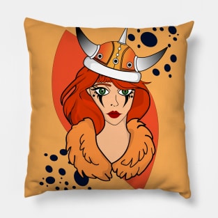 Viking princess Pillow