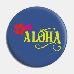 Aloha,Beach,Summer,Sun Pin