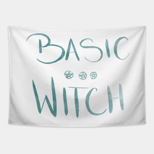 Basic Witch - Green Textured Tapestry