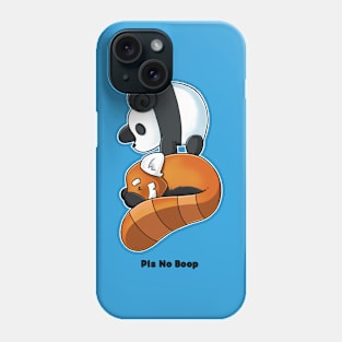 Pocket Pandas® - No Boop for light shirts Phone Case