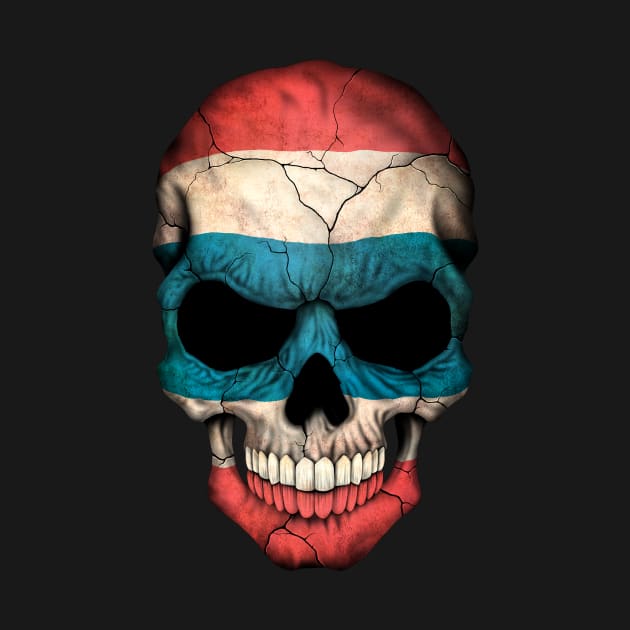 Thai Flag Skull by jeffbartels