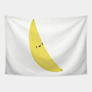 Happy cute banana Tapestry