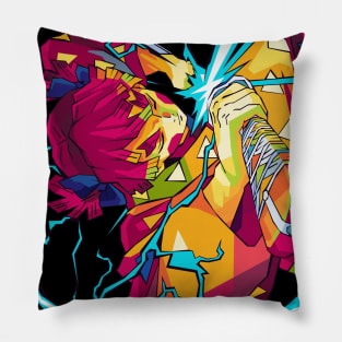 zenitsu pop art Pillow