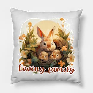 Loving family Pillow