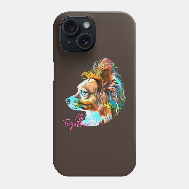 All together Pomeranian dog Phone Case by PersianFMts