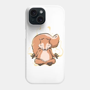 Yoga Spiritual Squirrel Pet Owners Phone Case