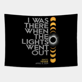 Waco Texas Total Solar Eclipse 2024 Tapestry