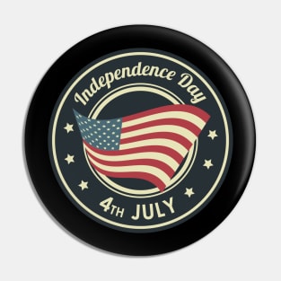 4th of July independence day Pin