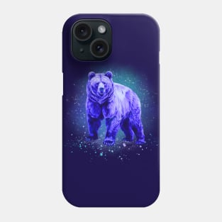 Ursa Major, Cosmic Brown Bear Phone Case