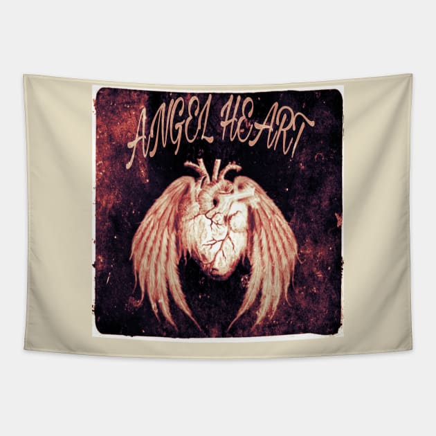 Angel Heart Tapestry by CreakyDoorArt