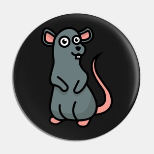 Happy Rat Pin