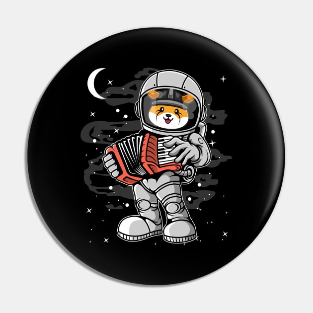 Astronaut Accordion Floki Inu Coin To The Moon Floki Army Crypto Token Cryptocurrency Blockchain Wallet Birthday Gift For Men Women Kids Pin by Thingking About