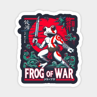 Frog of War Magnet