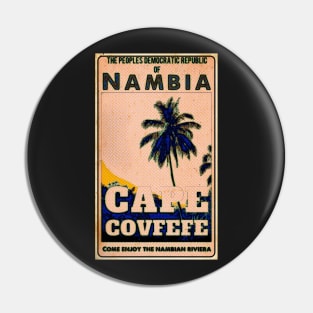 Nambia revisted - vintage Pin