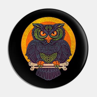 Vintage Owl Pin