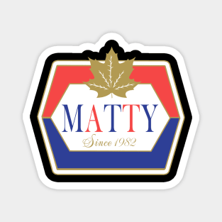 Matty Chef Canada Matheson logo Magnet