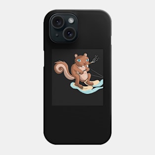 Water Skiing Squirrel Phone Case